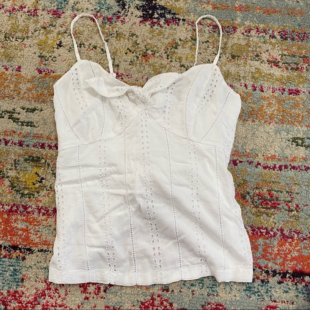 NWT Old Navy Eyelet Tank Top